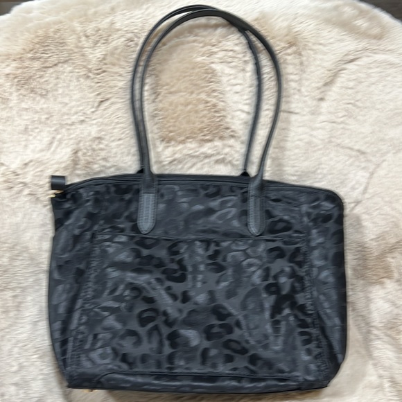 Michael Kors leopard print luggage travel set. Backpack and purse set. - Picture 8 of 11